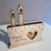 Geldgeschenk Torte mit "Happy Birthday"