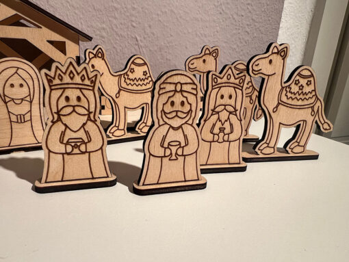 Krippenspiel mit Figuren – Bild 7