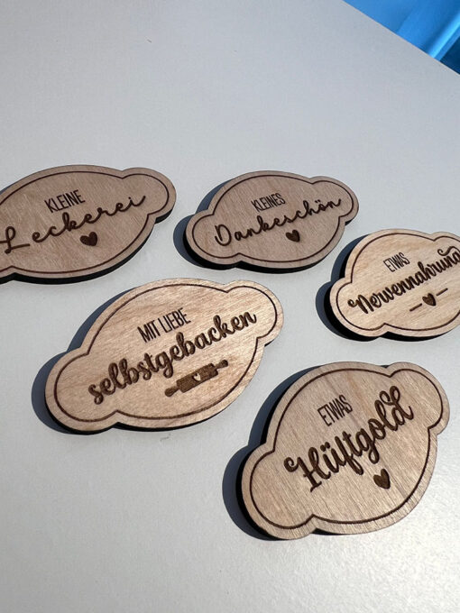 Keksbox mit Herz und Linien – Bild 2
