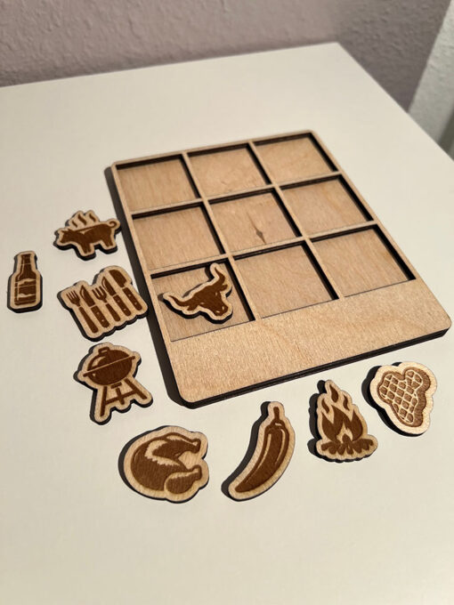 TicTacToe-Spiel "BBQ-Edition" – Bild 2