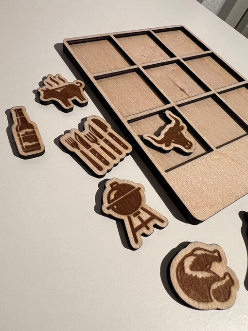 TicTacToe-Spiel "BBQ-Edition" – Bild 3