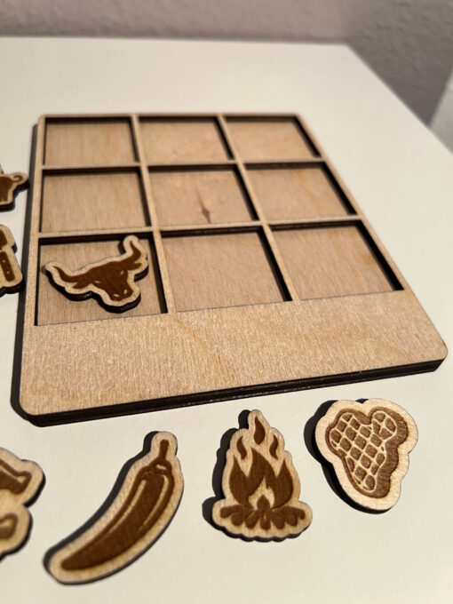 TicTacToe-Spiel "BBQ-Edition" – Bild 4