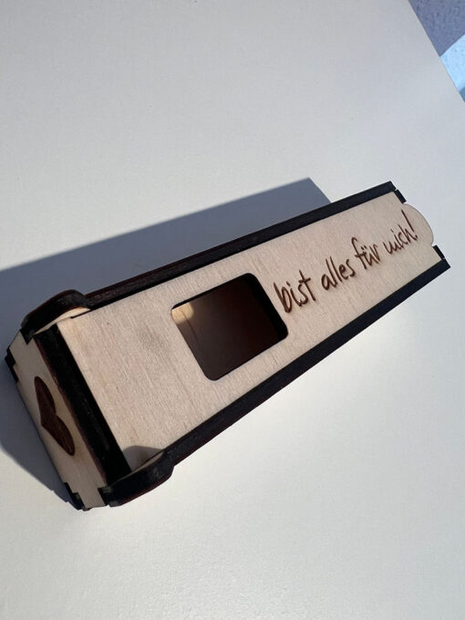 Schokoriegel "Du"-Geschenkbox – Bild 2