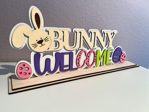 "Bunny Welcome" Aufsteller